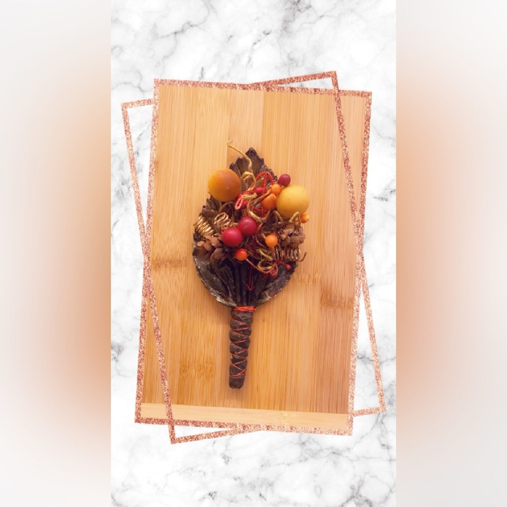 Custom Made Silk Boutonniere